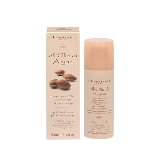 L'Erbolario Argan krema za lice s uljem argana 50 ml
