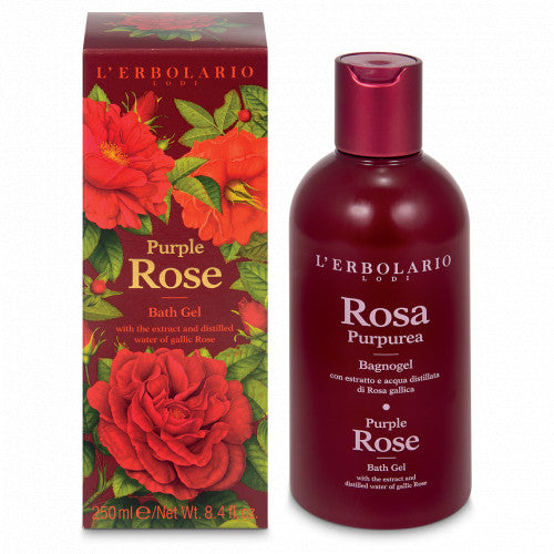 L'Erbolario Rosa Purpurea - Gel za tuširanje 250ml