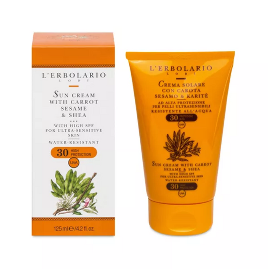 L'Erbolario Sun krema za sunčanje SPF 30, 125 ml