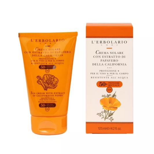 L'Erbolario Sun krema za tijelo SPF 50, 125 ml