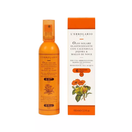 L'Erbolario Sun ulje nevena i jojobe SPF 6, 100ml