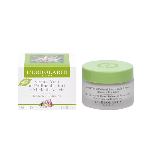 L'Erbolario krema za lice nečista koža čičak-ružmarin 30ml