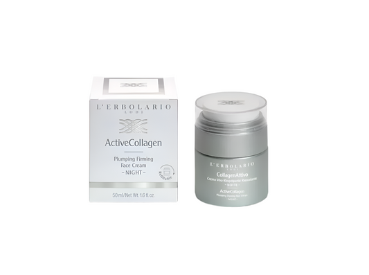 L'erbolario Active Collagen Plumping Lifting night face cream, 50ml