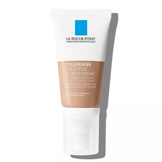 La Roche-Posay Toleriane Sensitive – smirujuća hidratantna njega za korekciju tena, Light, 50 ml