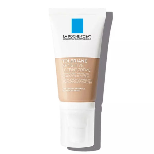 La Roche-Posay Toleriane Sensitive – smirujuća hidratantna njega za korekciju tena, Medium, 50 ml
