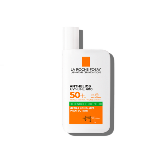 La Roche-Posay ANTHELIOS UVMUNE 400 OIL CONTROL Fluid SPF50+ za masnu kožu, 50 ml