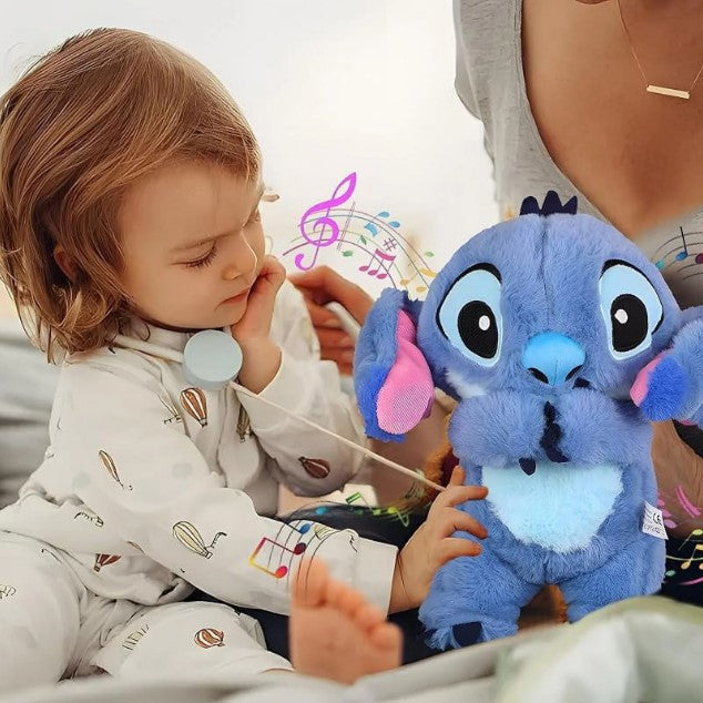 Stitch Umirujuća Plišana Igračka s Ritmičkim Disanjem