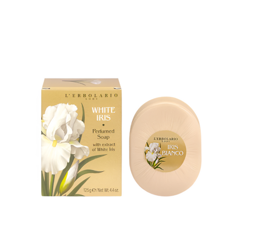 L'Erbolario Mirisni sapun Iris Bianco 125g