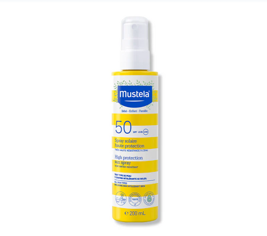Mustela Sun sprej SPF50+ za zaštitu od sunca 200 ml
