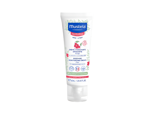 Mustela Umirujuća hidratantna krema za lice 40 ml