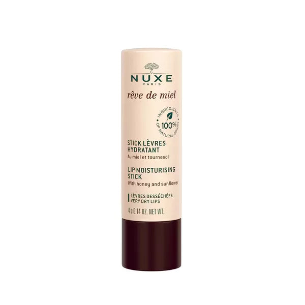 Nuxe Rêve de Miel Moisturizing lip balm in a stick, 4g