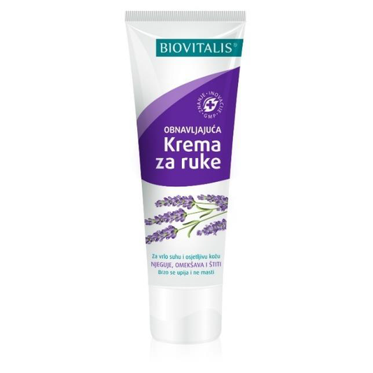 BioVitalis Obnavljajuća Krema Za Ruke Lavanda 75 ml