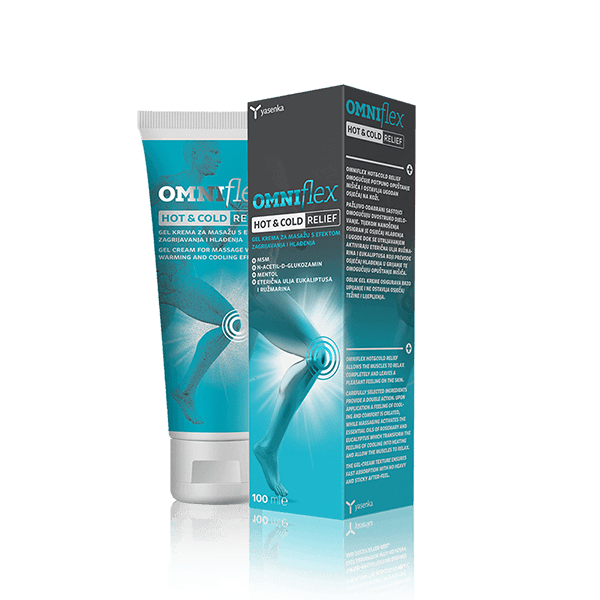 Yasenka Omniflex hot & cold relief gel-krema za masažu