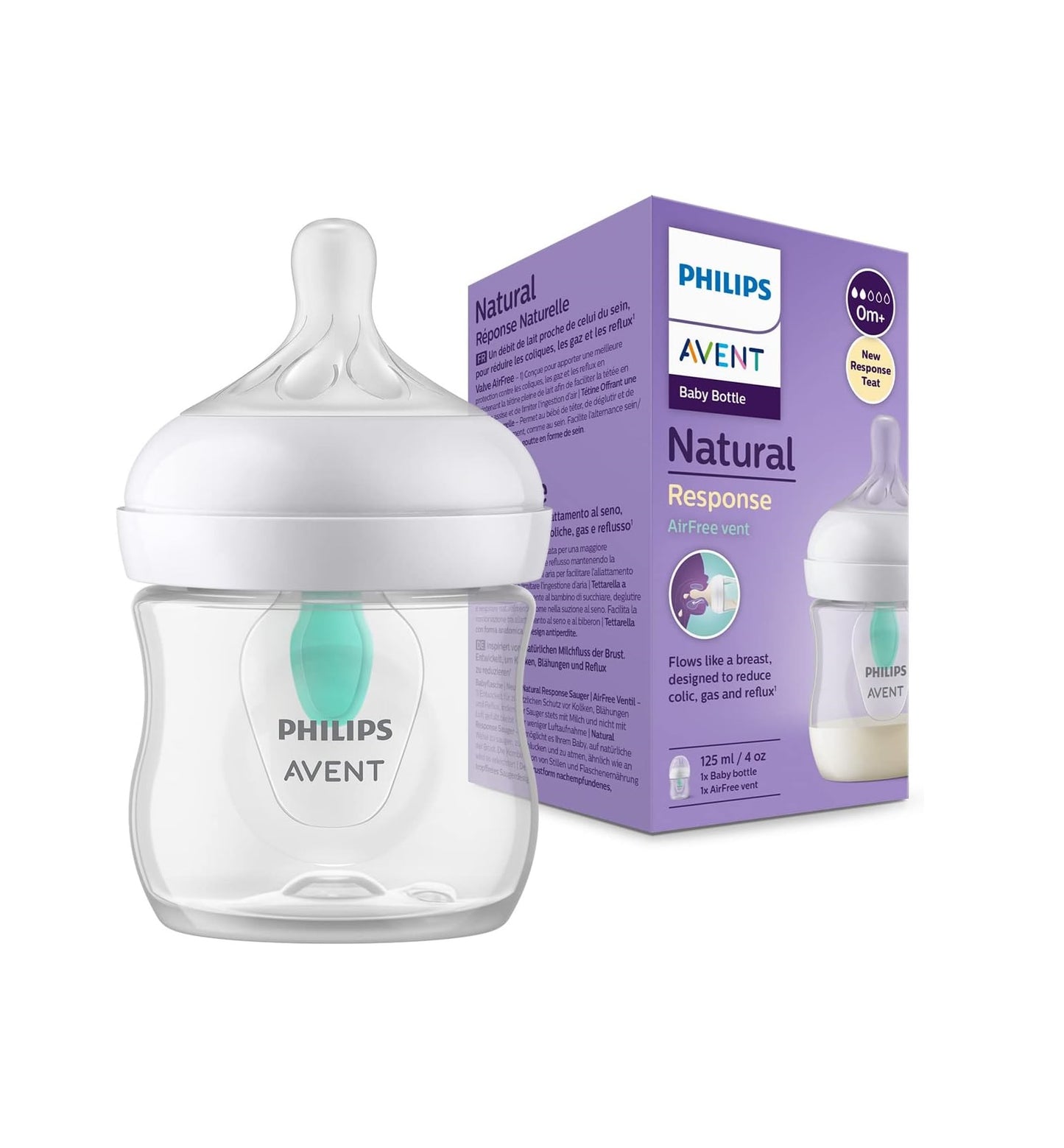 Steklenička za dojenčke Philips Avent Natural 125 ml