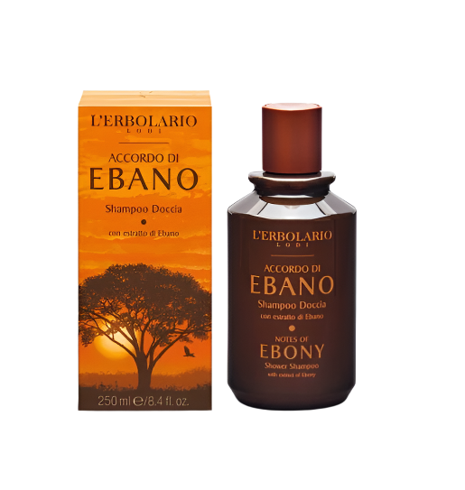 L'Erbolario šampon za tuširanje Accordo di Ebano 250 ml