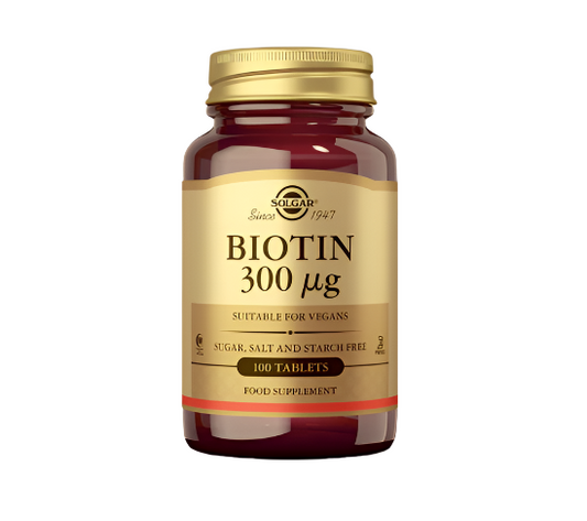 Solgar Biotin 300 µg (100 tableta)