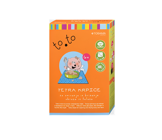 THAT. THAT. tetra cloths for washing and wiping face and body 6 pcs