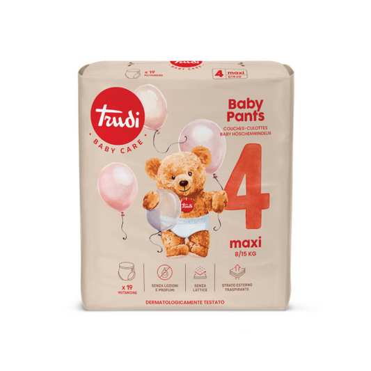 Trudi Pants 4 Maxi pelene 8-15 kg 19 komada