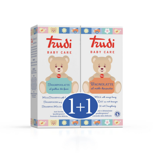 Trudi mliječna kupka, 250 ml + Trudi šampon, 250 ml 1+1 paket