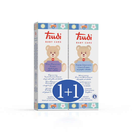 Trudi zaštitna krema, 100 ml + Trudi hidratantna krema, 100 ml 1+1 paket