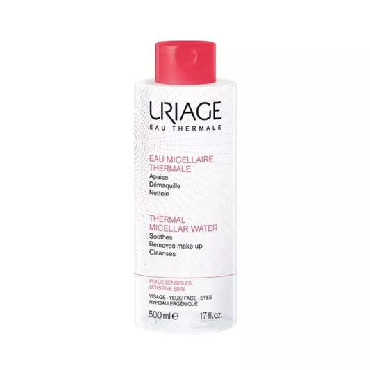 URIAGE Termalna micelarna voda za čišćenje osjetljive kože sklone crvenilu, 500 ml
