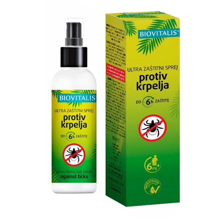 Biovitalis Ultra zaštitni sprej protiv krpelja 100 ml