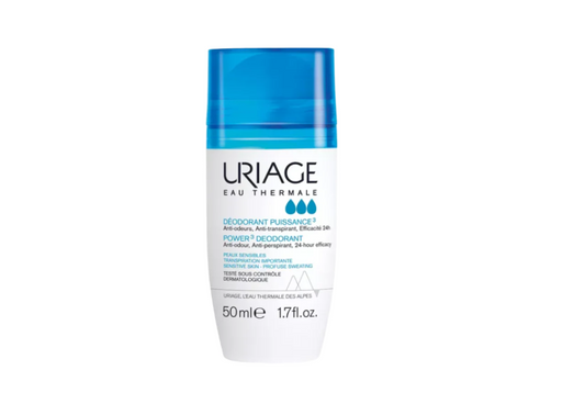 Uriage Deodorant 3-Activ Roll-On, 50 ml