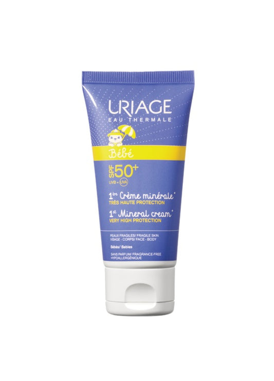 Uriage Prva mineralna krema Uriage SPF50+, 50ml