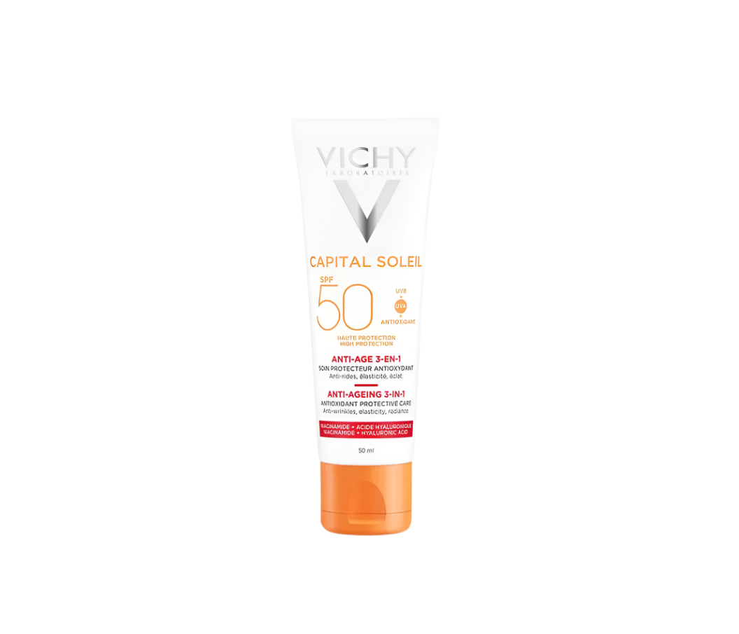 Vichy Capital Soleil krema za zaštitu od sunca s anti-age efektom SPF50 50ml