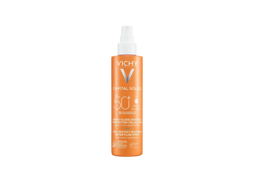 Vichy Capital Soleil water fluid spray for skin cell protection SPF50+ 200ml
