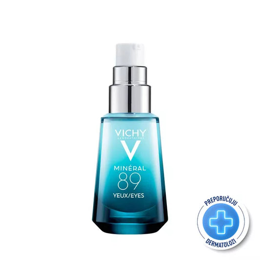 Vichy Mineral 89 Eyes za snažniju i puniju kožu oko očiju s hijaluronskom kiselinom 15ml