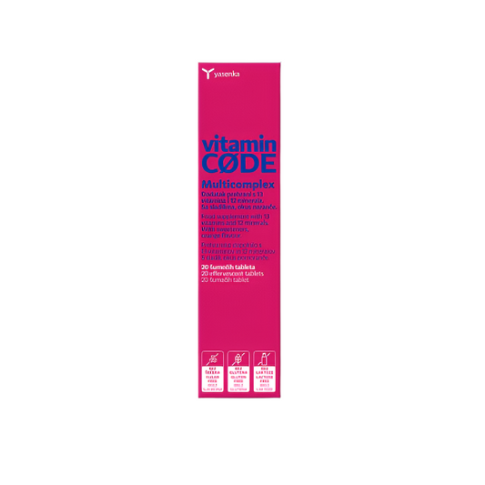 Yasenka Vitamin CODE multiCOMPLEX 20 šumečih tablet