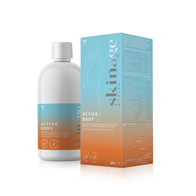 Yasenka skinage active body za detox organizma