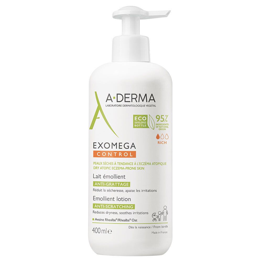 A-Derma Exomega Control Omekšavajuće Anti-Svrbežno Mlijeko 400ml