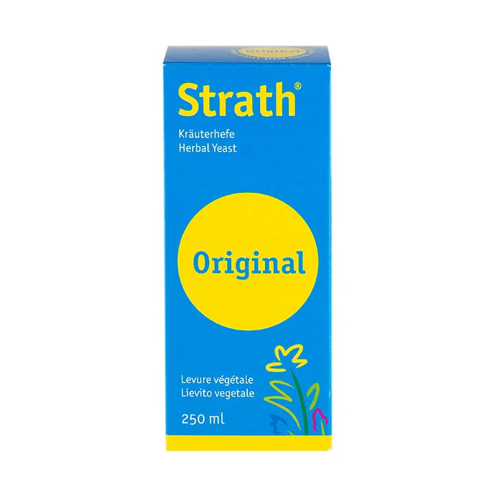 Strath Liquid Plasmolyzed Herbal Yeast - 100% naravni multivitamin za imunost in energijo 250 ml