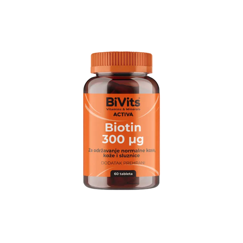 BiVits ACTIVA Biotin 300 µg 60 tableta