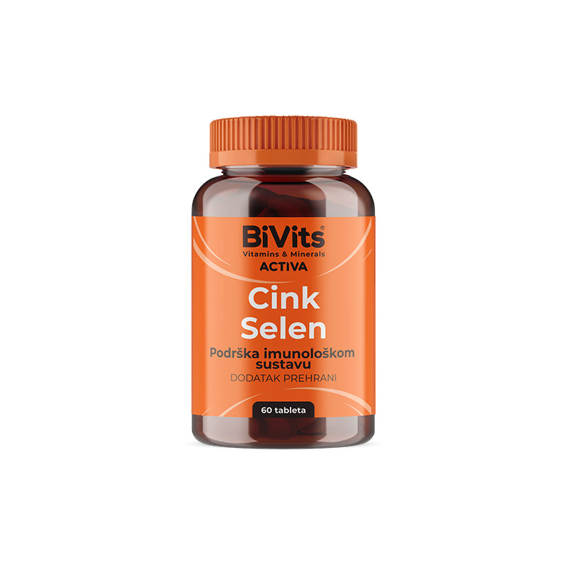 BiVits ACTIVA Cink i Selen 60 tableta