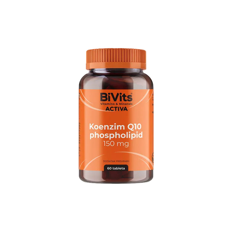 BiVits ACTIVA Koenzim Q10 phospholipid 150 mg 60 tableta