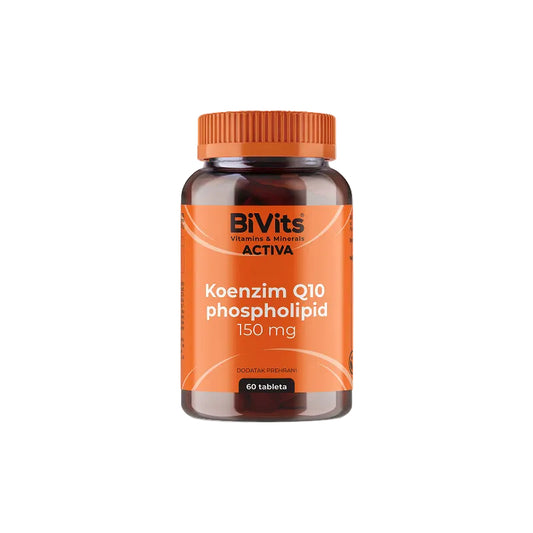 BiVits ACTIVA Koenzim Q10 phospholipid 150 mg 60 tableta