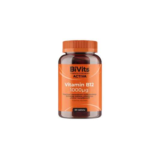 BiVits ACTIVA Vitamin B12 1000 µg 60 tableta