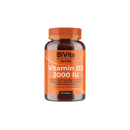 BiVits ACTIVA Vitamin D3 2000 IU