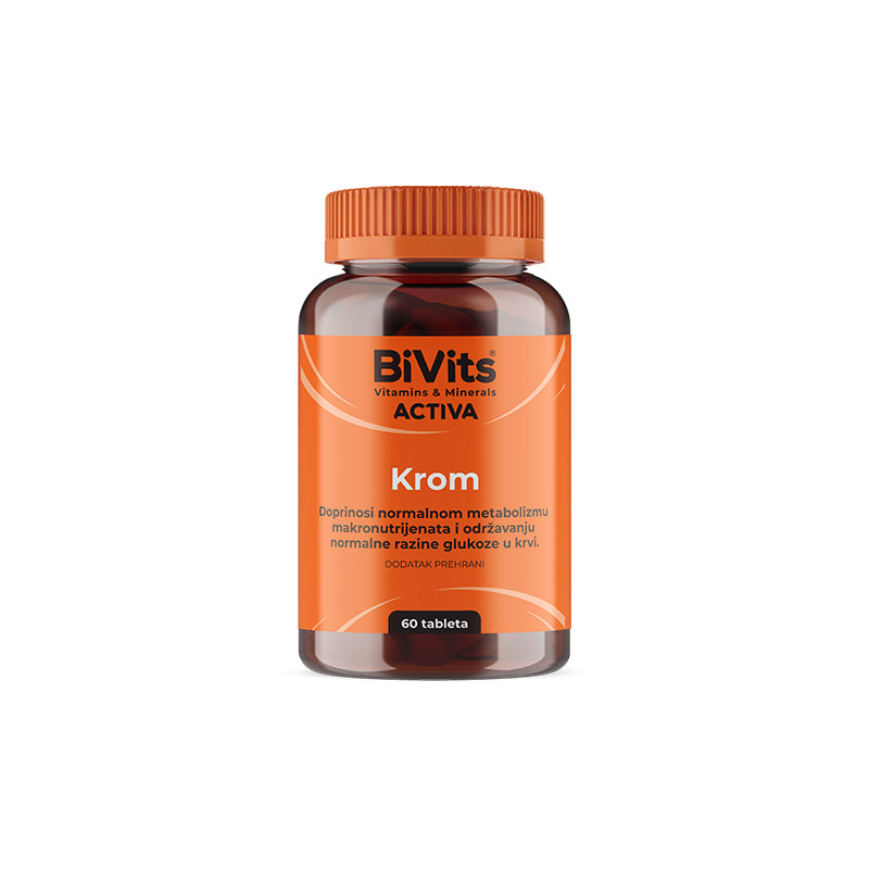 BiVits ACTIVA Krom 200 µg 60 tableta
