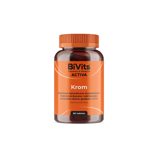 BiVits ACTIVA Krom 200 µg 60 tableta