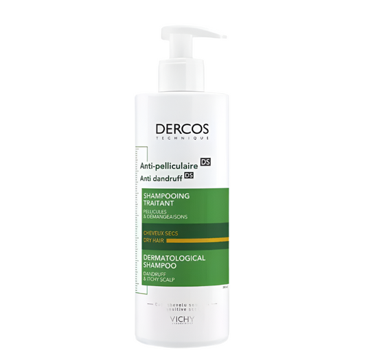 Vichy Dercos Anti-Dandruff šampon protiv peruti za suhu kosu, 390 ml