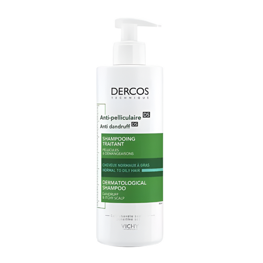 Vichy Dercos Anti-Dandruff šampon protiv peruti za normalnu do masnu kosu, 390ml