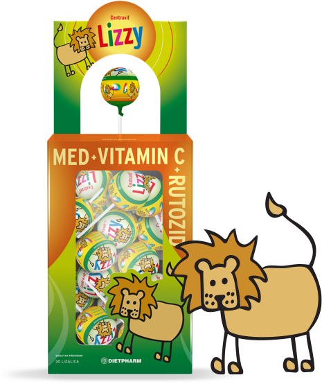 Lizzy Centravit® lizalica – Nadopuna vitamina C za djecu!