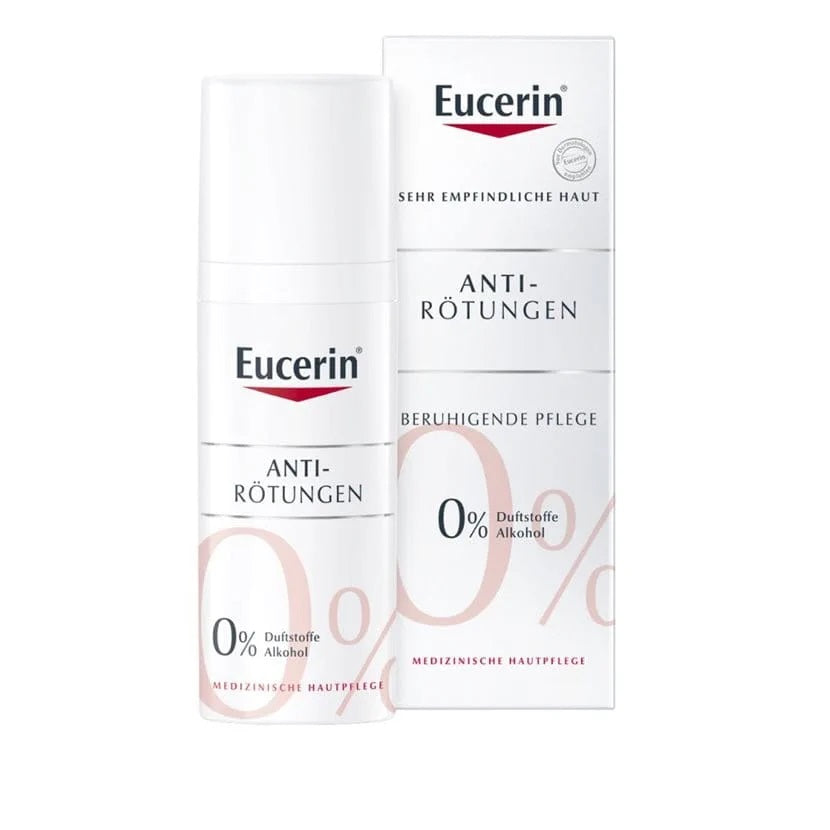 Eucerin Antiredness – noćna krema za umirivanje i smanjenje crvenila lica.