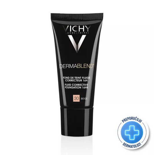 Vichy Dermablend korektivni tekući puder nijansa 30 Beige 30ml