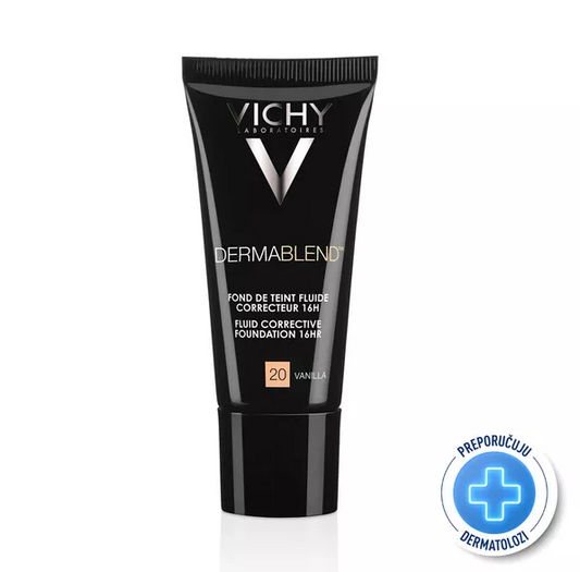 Vichy Dermablend korektivni tekući puder nijansa 20 Vanilla 30ml