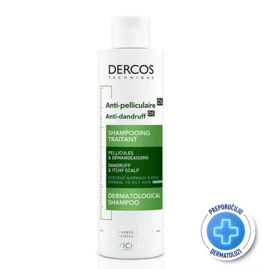 Vichy Dercos šampon protiv prhuti za normalnu ili masnu kosu 200ml
